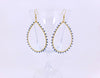 Navy Crystal Earrings