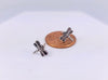 Silver Plated Stud Earrings