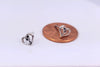 Silver Plated Stud Earrings