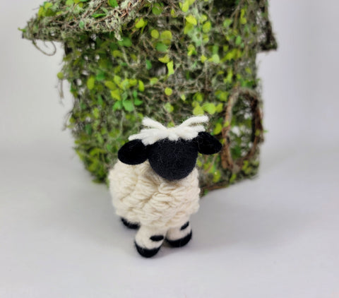 Shaggy Felt Sheep