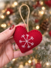 Felt Heart Ornament