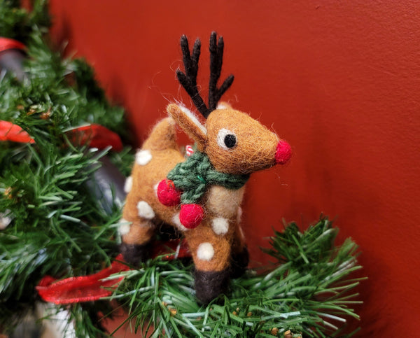 Felt Rudolph Ornament