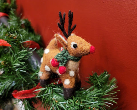 Felt Rudolph Ornament