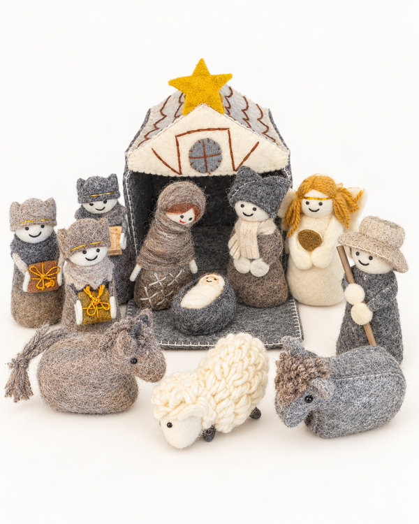 Felt Nativity Playset