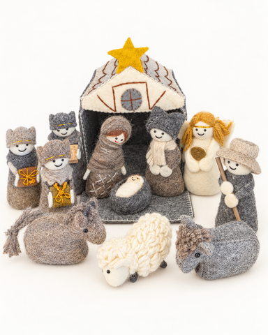 Felt Nativity Playset