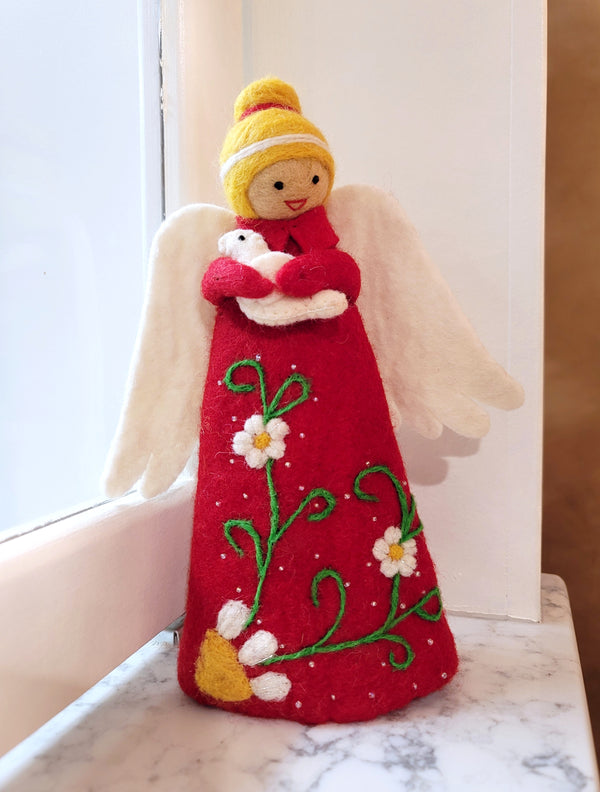 9" Felt Angel