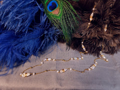 Wrapped Pearl Necklace