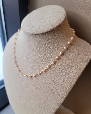 Bubble Pearl Necklace