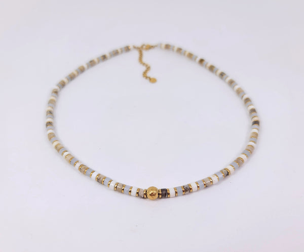 Shelley Necklace White