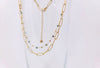 Olive Chain Reaction Necklace