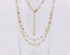 Olive Chain Reaction Necklace