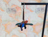 Leather Airplane Keychain