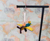 Leather Airplane Keychain