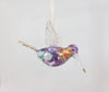 Sm Ceramic Hummingbird Purple