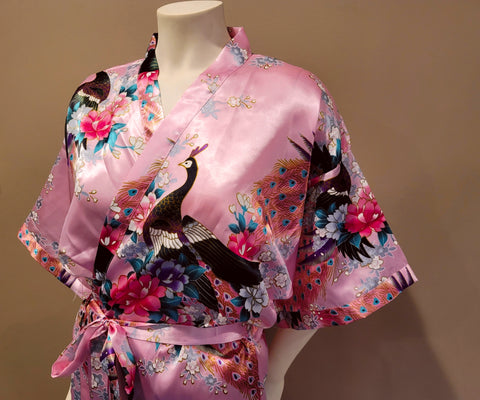 Floral Peacock Kimono