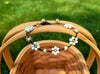 White Daisy Bracelet