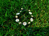 White Daisy Bracelet