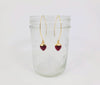 Strawberry Agate Earrings