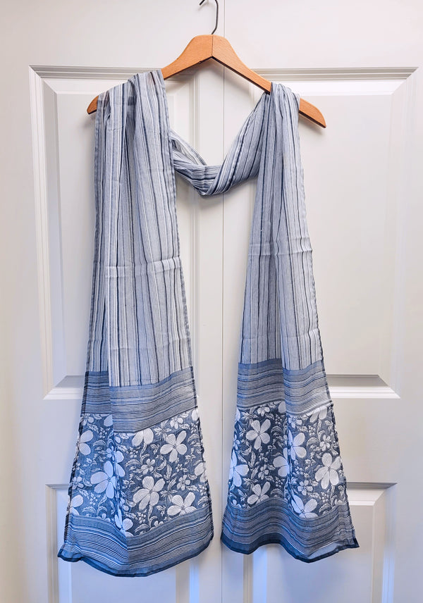 Great Lengths Scarf Blue