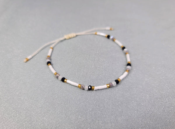 Crack the Code Bracelet White