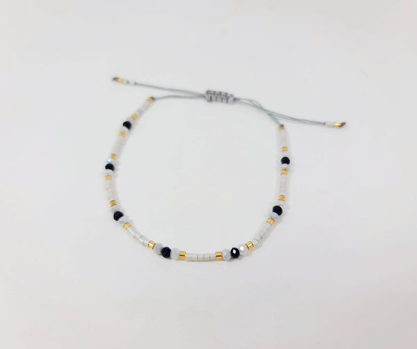 Crack the Code Bracelet Grey