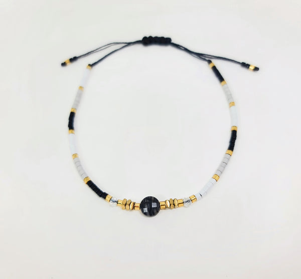 Crack the Code Bracelet Black