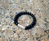 Wood & Stone Stretch Bracelet