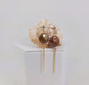 Bronzed Pearl Earrings