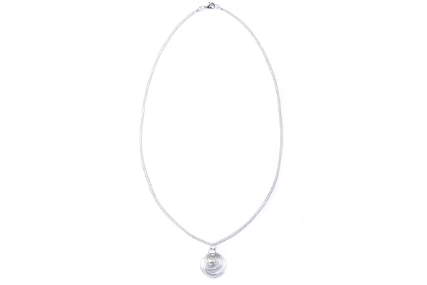 Encircled Pearl Necklace
