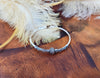 Capped Metal Bangle