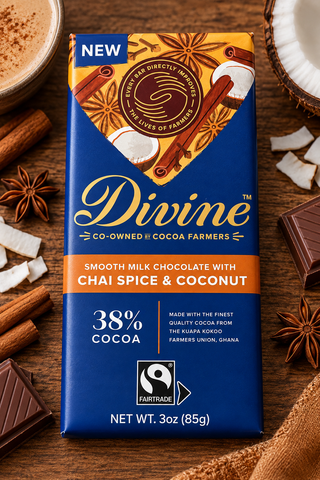 Milk Choc w/ Chai&Coconut