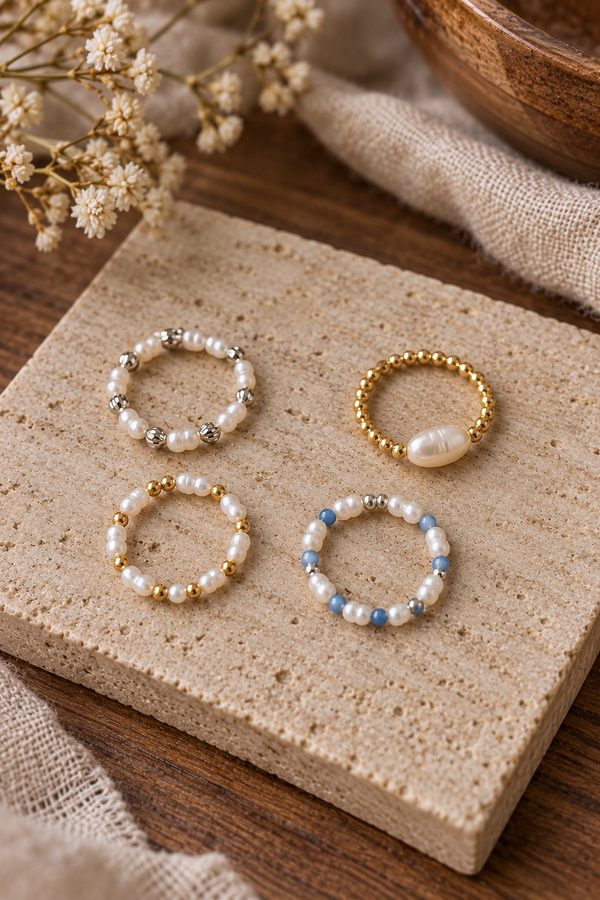 Pearl Stretch Ring