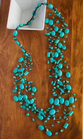 Antiqua Turquoise Necklace