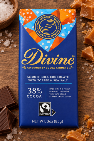Milk Chocolate w/Toffee & Sea Salt