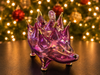 Hedgehog Ornament Purple
