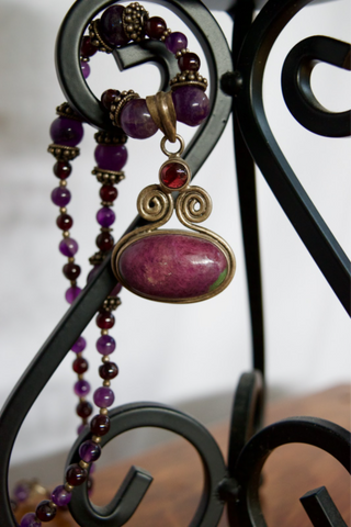 Rani Amethyst Necklace