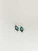 German Silver&Stone Earrings - 109304