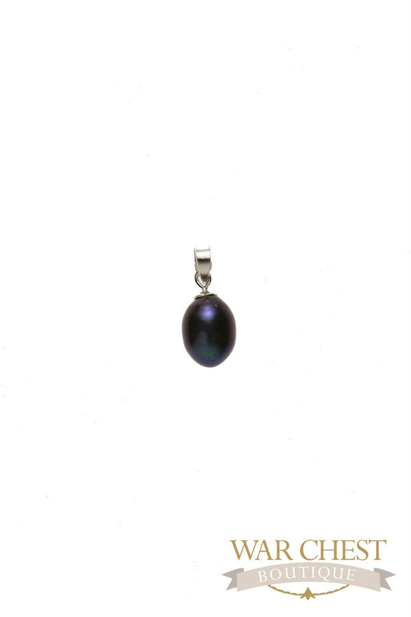 Pearl Pendant Black