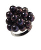 Pearl Bundle Ring Black