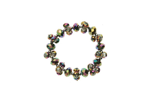 Iridescent Crystal Bracelet