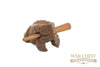 Brown Wood Frog for Children - Toys - WAR Chest Boutique
