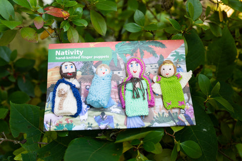 4 Finger Puppet Set Nativity