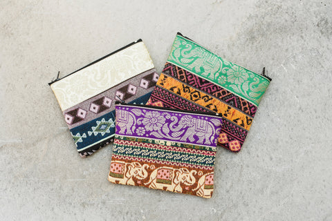 Up-cycled Hmong Fabric Coin Purse - Thailand – Lumily