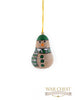 Snowman Gourd Ornament - Ornaments - WAR Chest Boutique