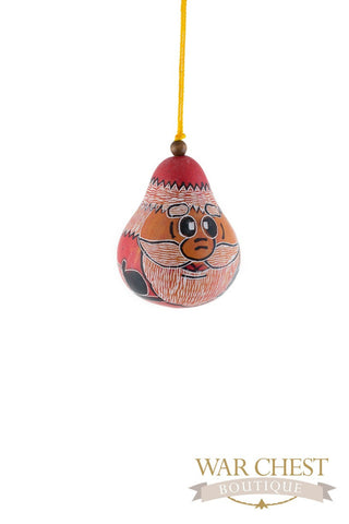 Santa Claus Gourd Ornament