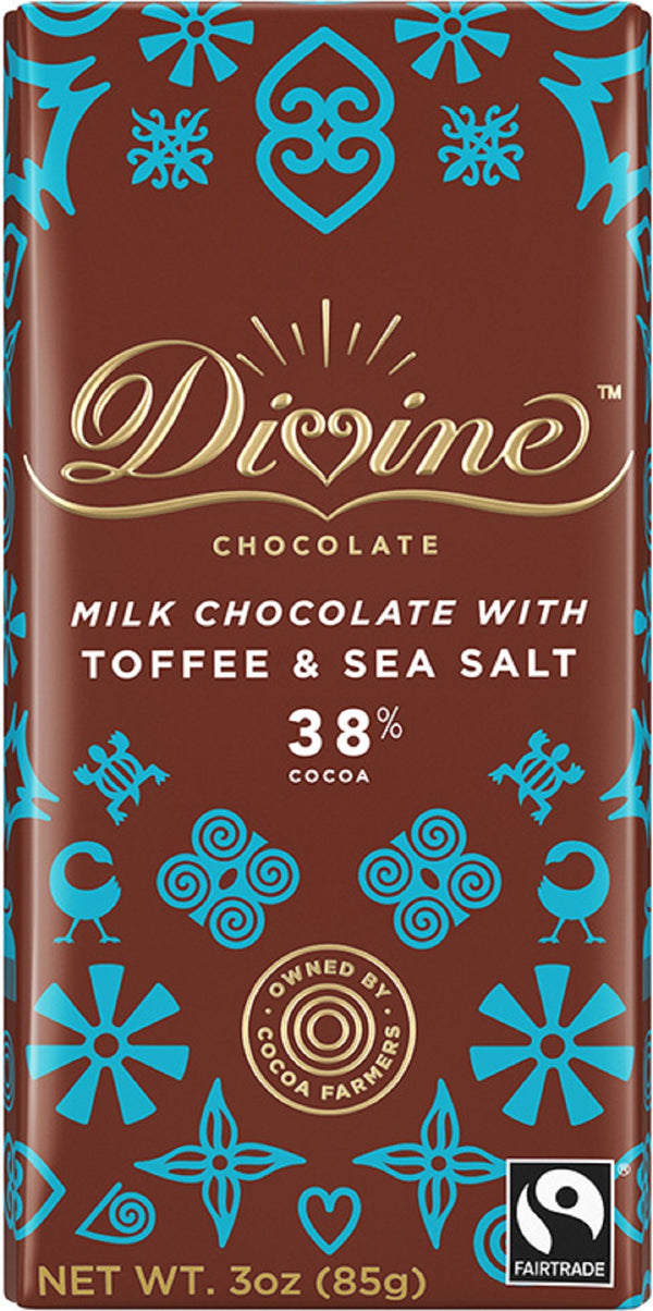 Milk Chocolate w/Toffee & Sea Salt