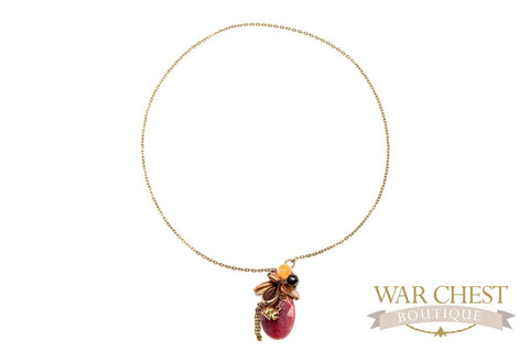 Kids Flower Charm Necklace – WAR Chest Boutique