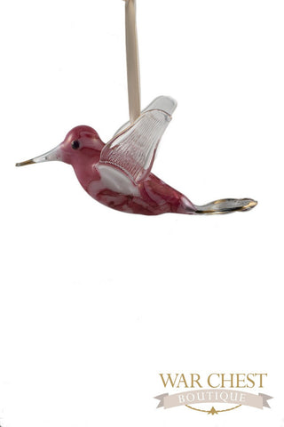 Ceramic Hummingbird Red - Ornaments - WAR Chest Boutique