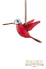 Glass Hummingbird Red - Ornaments - WAR Chest Boutique