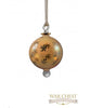 Star Ball Glass Ornament Yellow - Ornaments - WAR Chest Boutique